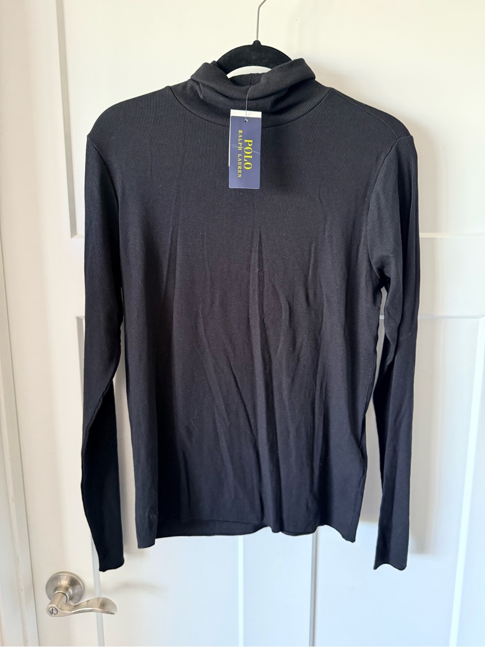 Polo by Ralph Lauren Black Turtleneck Sweater NWT Size XL